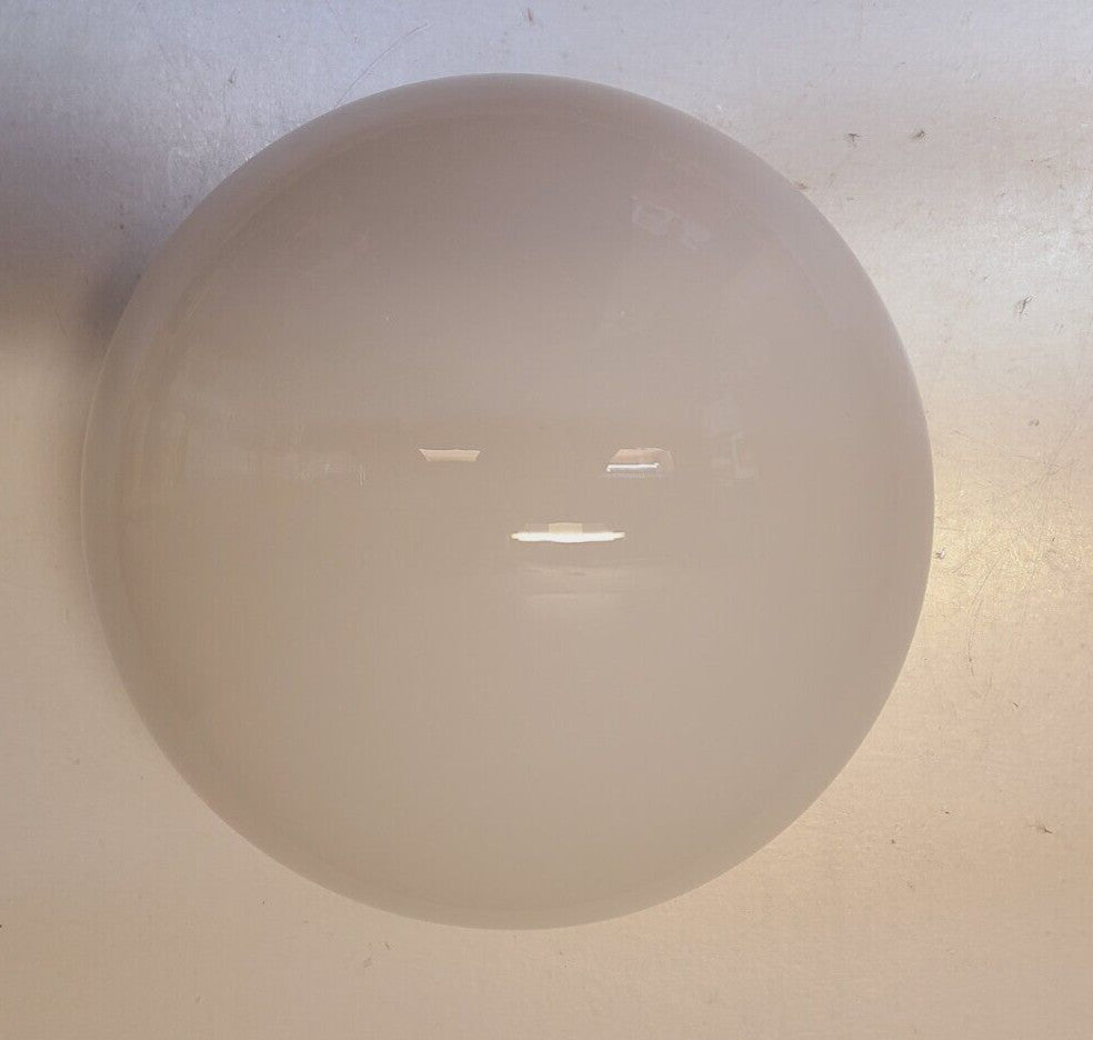 4 Quantity of 6" White Mushroom Glass Lenses 318663 (4 Qty)