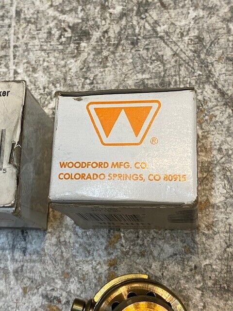 2 Qty of Woodford Nidel Brass 34HD-BR Vacuum Breaker B64.2 125Psi 1011 (2 Qty)