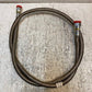 Flexible Stainless Steel 17mm Braided Fuel Line Hose 1425720 Approx 5-1/2' Long