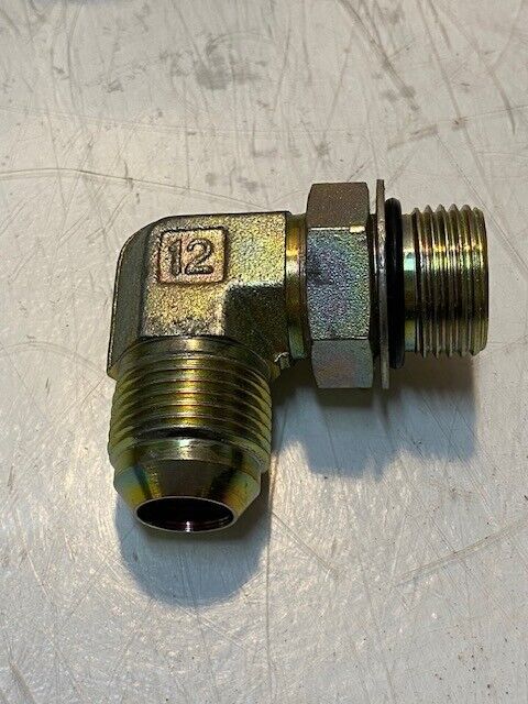 19 Quantity of 90 Degree Elbow Hydraulic Pipe Fittings 12 | 27mm Thread 15mm ID