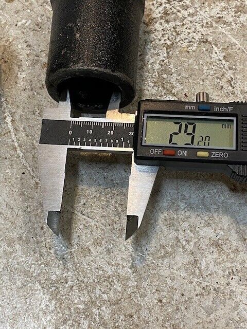 2 Quantity of Carbide Rock Bits 2-7/8" Long 29mm ID 50mm OD (2 Quantity)