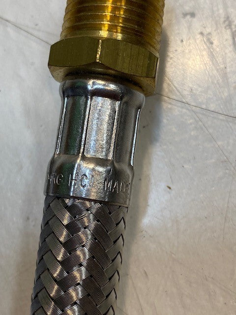 MRG HCI 02/13 DN13 2013 Flexible Braided Hose 12" Long