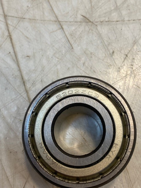 KYK Double Row Shielded Angular Ball Bearing 5202ZZC3SRI2, 5202ZZC3, 15x35x16mm