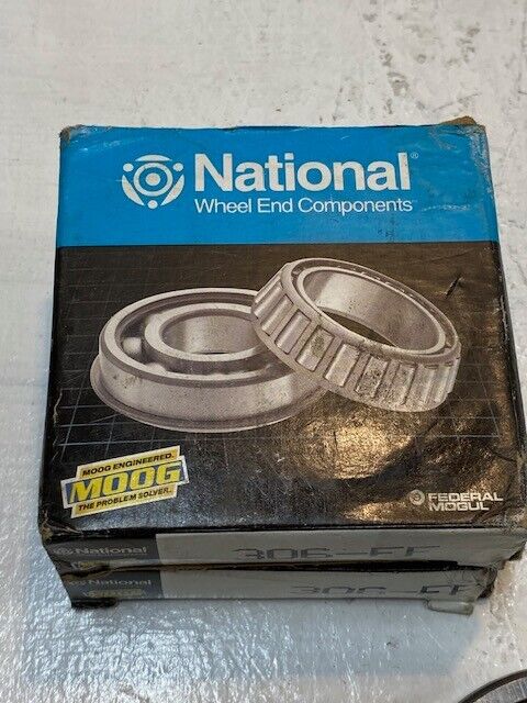 2 Quantity of National MOOG Federal Mogul Wheel Bearings 306-FF (2 Quantity)