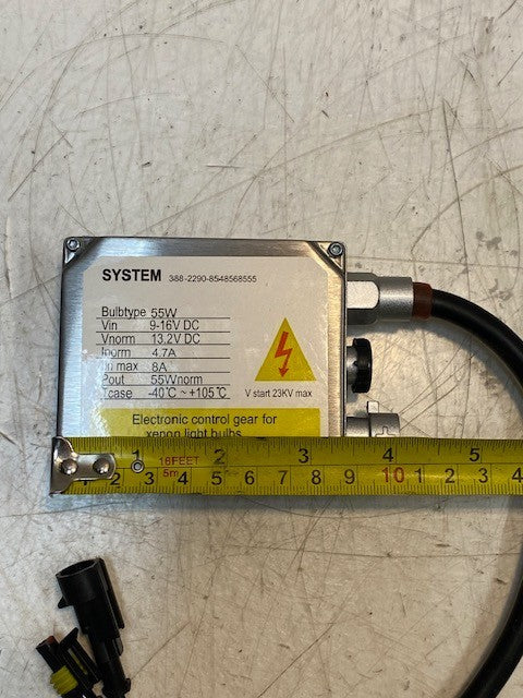 Electronic Control Gear for Xenon Light Bulbs 388-2290-8548568555 | TB-2-12U-55W