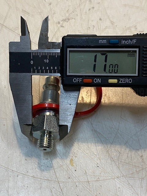 5 Qty of CEJN High Pressure Quick Disconnect Couplers w/Caps 10-358-6585 (5 Qty)