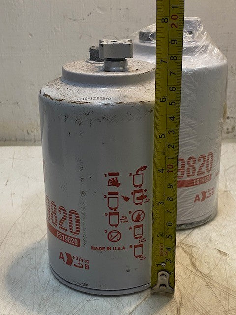 2 Quantity of Fleetguard FS19820 Fuel Water Separators (2 Quantity)