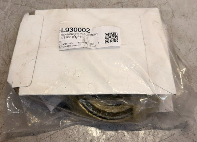 Zero Max L930002 Bearing Replacement Kit For Assemblies Requiring 900 0-7 PSI