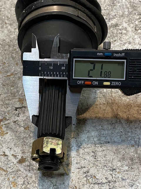 Drive Axle U-Joint Shaft BT-2075 22mm 20-Spline 24mm 22-Spline 22mm Shaft