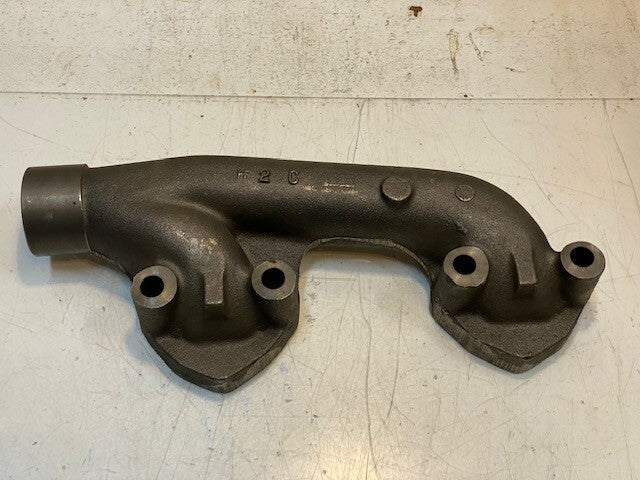 Exhaust Manifold for Cummins | HF 2C | 15" Long 6" Wide 45mm Bore 15mm Holes