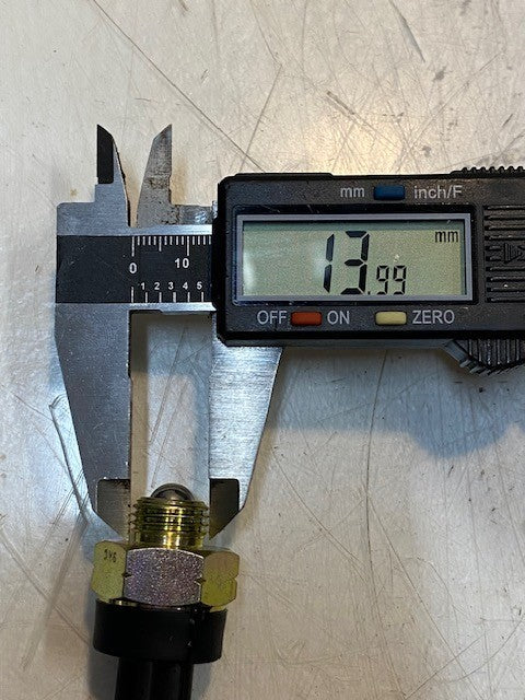 2 Quantity of Pollak Pressure Switch Ball Plunger Kits 9MC 14mm Thread (2 Qty)