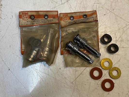 4 Quantity of P&M Cat. No. 07154 Repcal/Crane Wallmount Shelfback (4 Quantity)