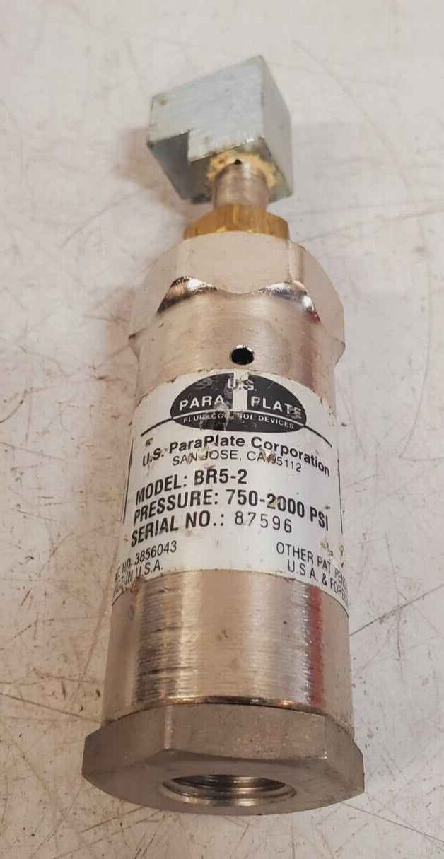 ParaPlate Brass Regulator BR5-2 | 750-2000 PSI | 87596