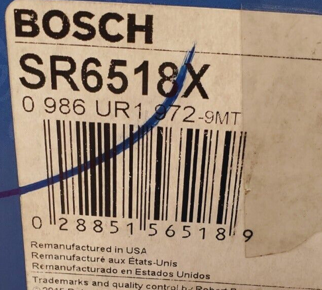 Bosch Remanufactured Starter SR6518X