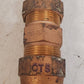 3 Quantity of Ford 1" Brass Compression Couplers Water Service Ranger (3 Qty)