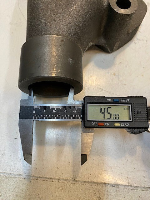Exhaust Manifold for Cummins | HF 2C | 15" Long 6" Wide 45mm Bore 15mm Holes