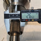 Rhino Axles CAV-P-F-2 606 CV Axle | 22 Spline Input 26 Spline Output | 21.5"