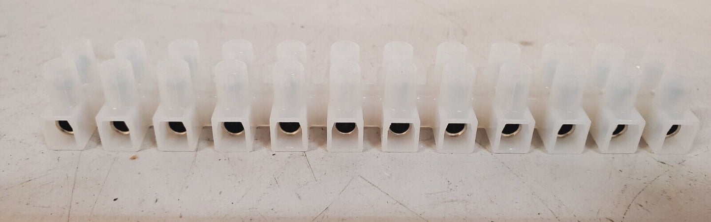 35 Qty. of 12 Bank Wire Connectors Screw Terminal Block 450V | 460 (35 Qty)