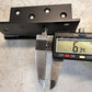 6 Quantity Stainless Steel Matte Black Exterior Ball Bearing Door Hinges 4"x 4"