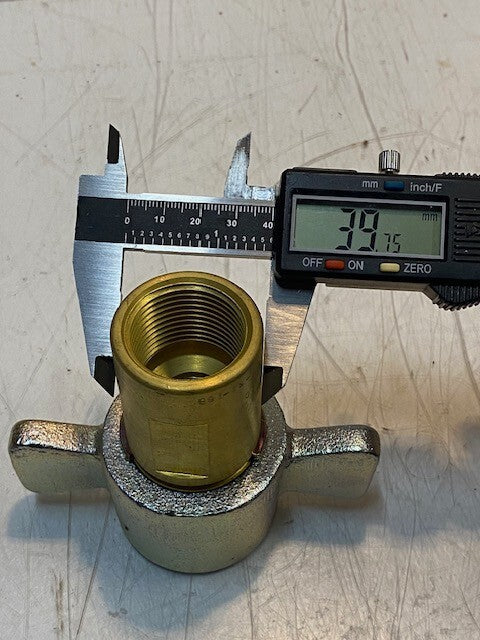 Aeroquip 5100-S1-16B Hydraulic Quick Disconnect Brass Male Coupler