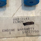 4 Quantity of 90-Degree Elbow Adapters for Caterpillar 003-2143 (4 Quantity)