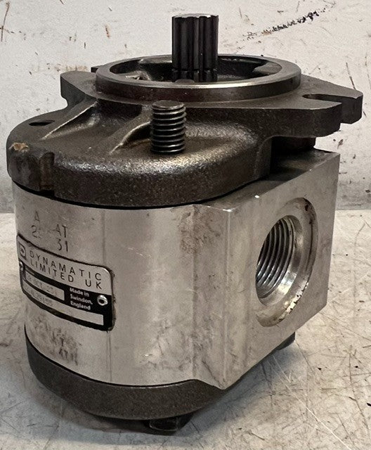 Dynamatic Limited UK Gear Hydraulic Motor/Pump A22.4L29155 Splined Drive Shaft