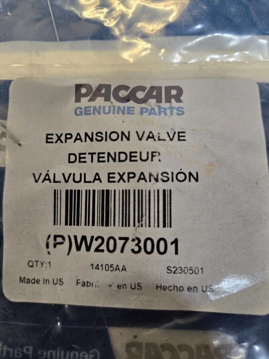 Paccar Expansion Valve W2073001 | 327514T | CR549001