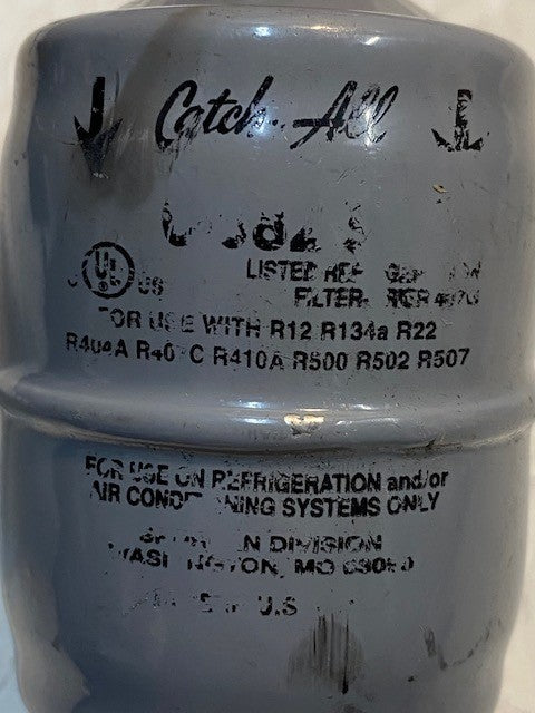 Catch-All 2111 Liquid Line Filter Drier 5-1/4" Long 10mm Ends 68mm OD