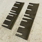 4 Qty of Corn Knives for John Deere (Two 5-7/8" & Two 7-1/8")