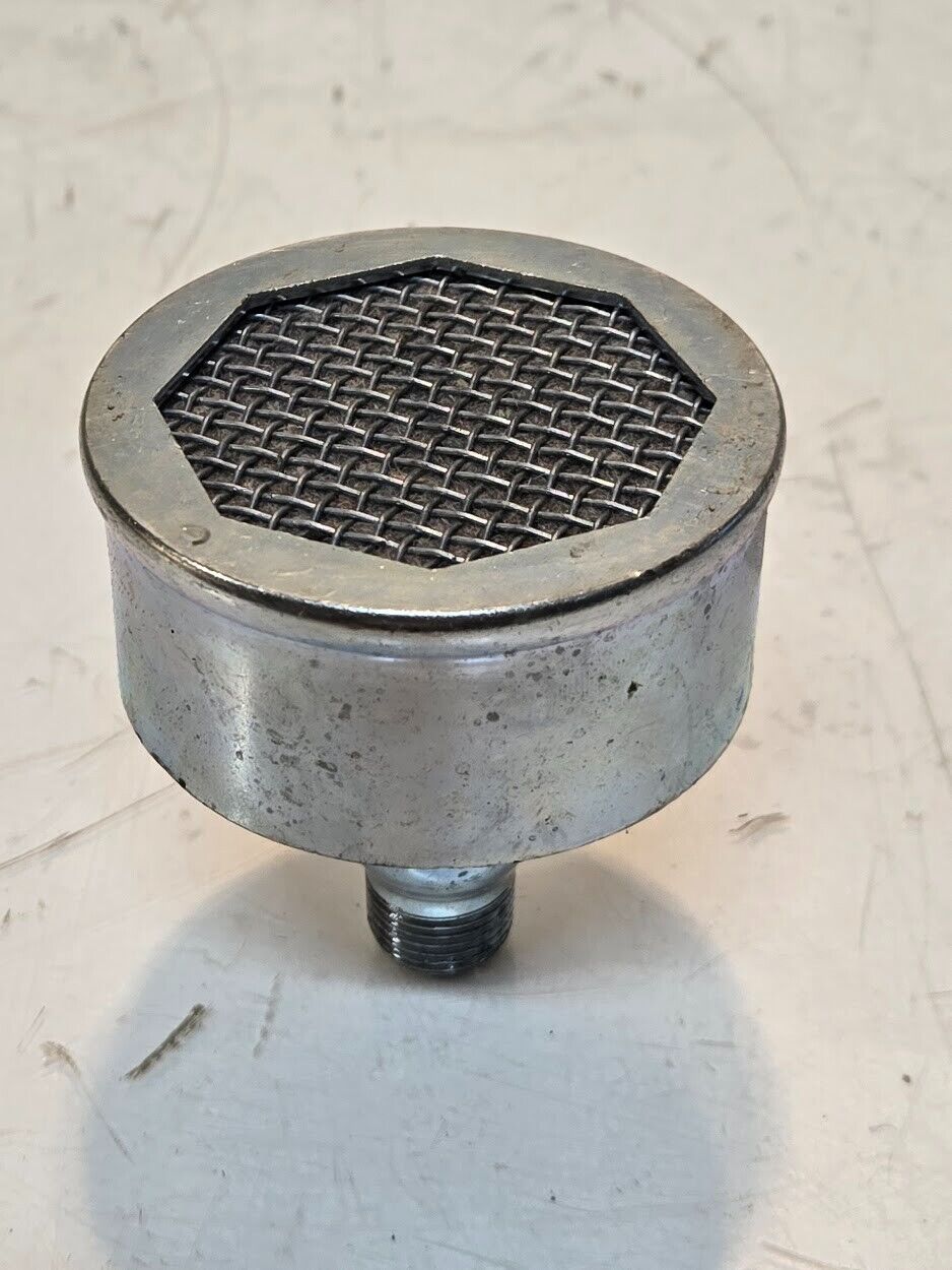Air Motor Muffler AC995 for Gast | 1/4" MNPT | 7/8" Hex Size | 2-11/16" Diameter