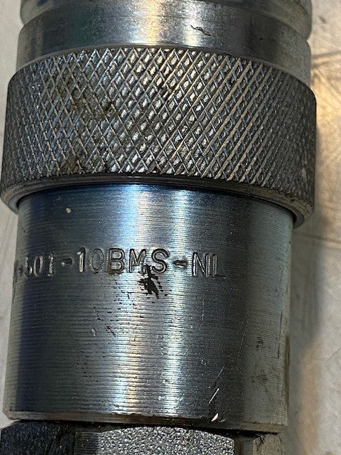 Parke Hydraulic Quick Coupler 24XP | FEM-501-10BMS-NL | 4" Long 25mm Thread