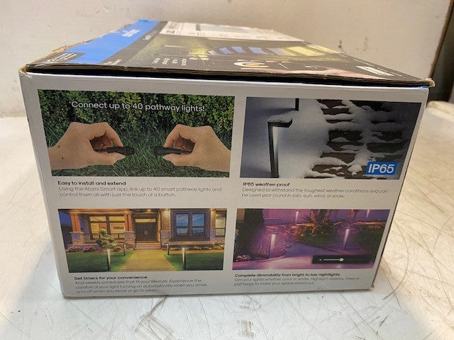 Atomi Smart 1543203 Color Changing LED Pathway Lights 4-Pack