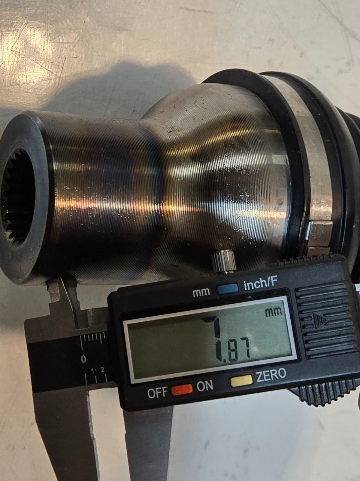 Rhino Axles CAV-P-F-2 606 CV Axle | 22 Spline Input 26 Spline Output | 21.5"