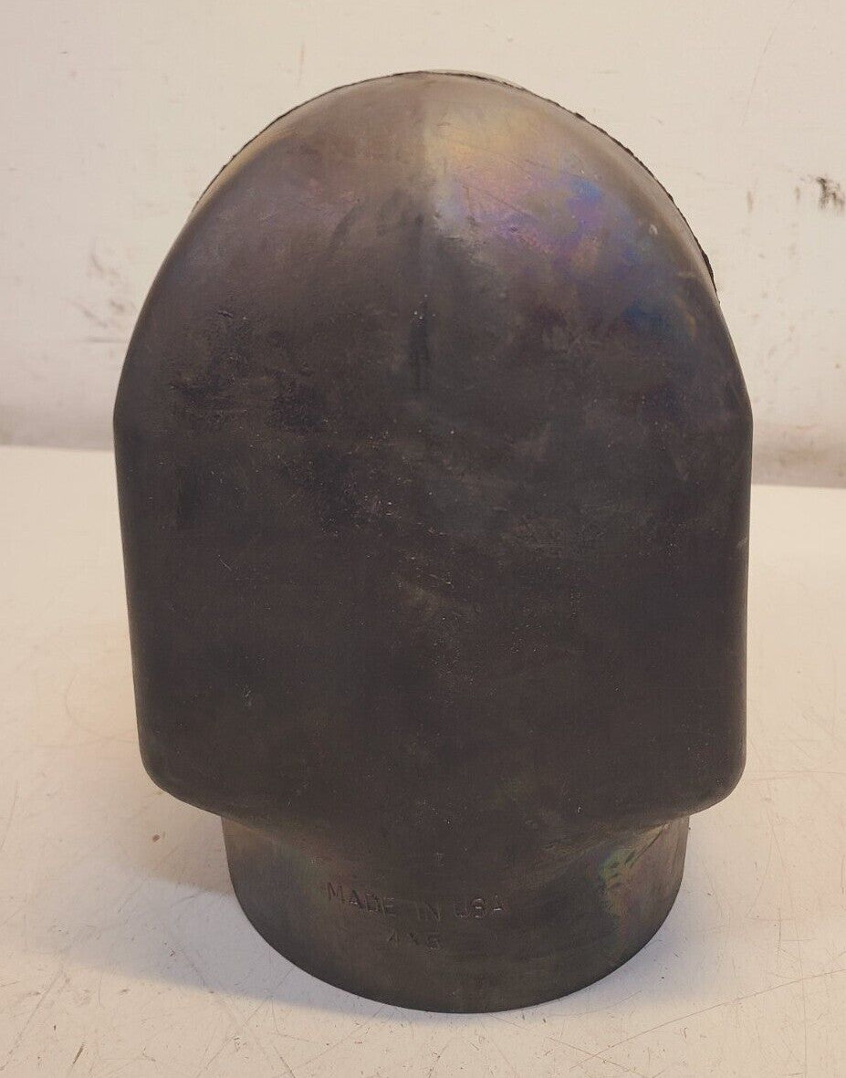 Elbow 90 Degree Reducer Rubber Cobra Adapter 4" x 5"