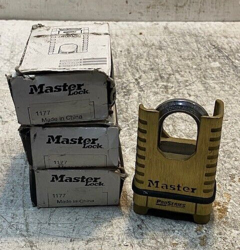 3 Quantity of Master Locks Proseries Padlock 1177 (3 Quantity)