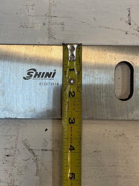 Shini 612X73X14 Blade 24" Long 2-3/4" Wide 1/2" Thick