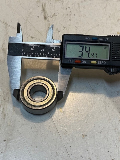 8 Qty of KSK 87502 Single Row Radial Ball Bearings 35mm OD 15mm Bore (8 Qty)