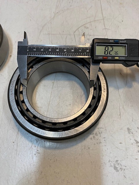 2 Quantity of National Tapered Roller Bearing Sets 47686/47620 (2 Quantity)
