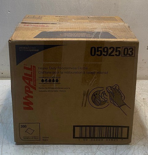 WypAll CriticalClean Heavy Duty Foodservice Wipes 300 Towels 05925