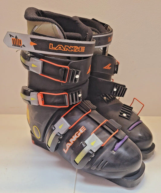 Lange Downhill Ski Boots Mid 4.61 | Orange 26.5