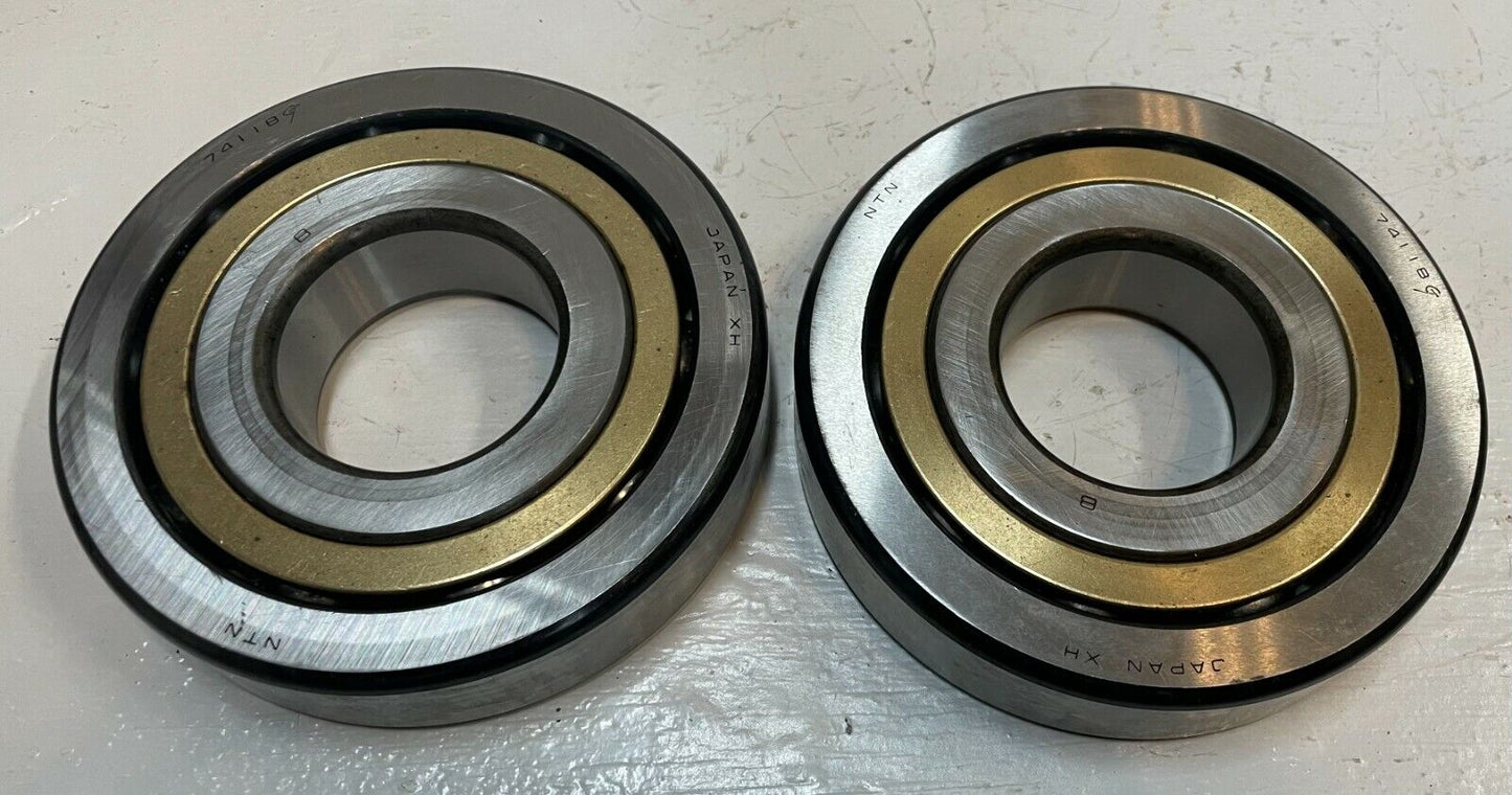 2 Pack Of 7411BG NTN Angular Contact Bearing Japan XH