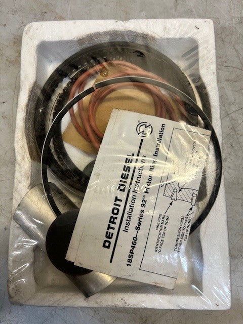 Detroit Diesel 18SP460- Series 92 Piston Ring Replacement Kit For Diesel Engines