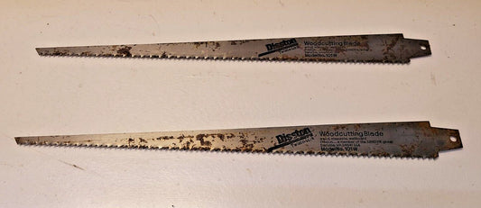 2 Qty. of Disston Woodcutting Blade Saw Blade Sharp Teeth Model # 101W (2 Qty)