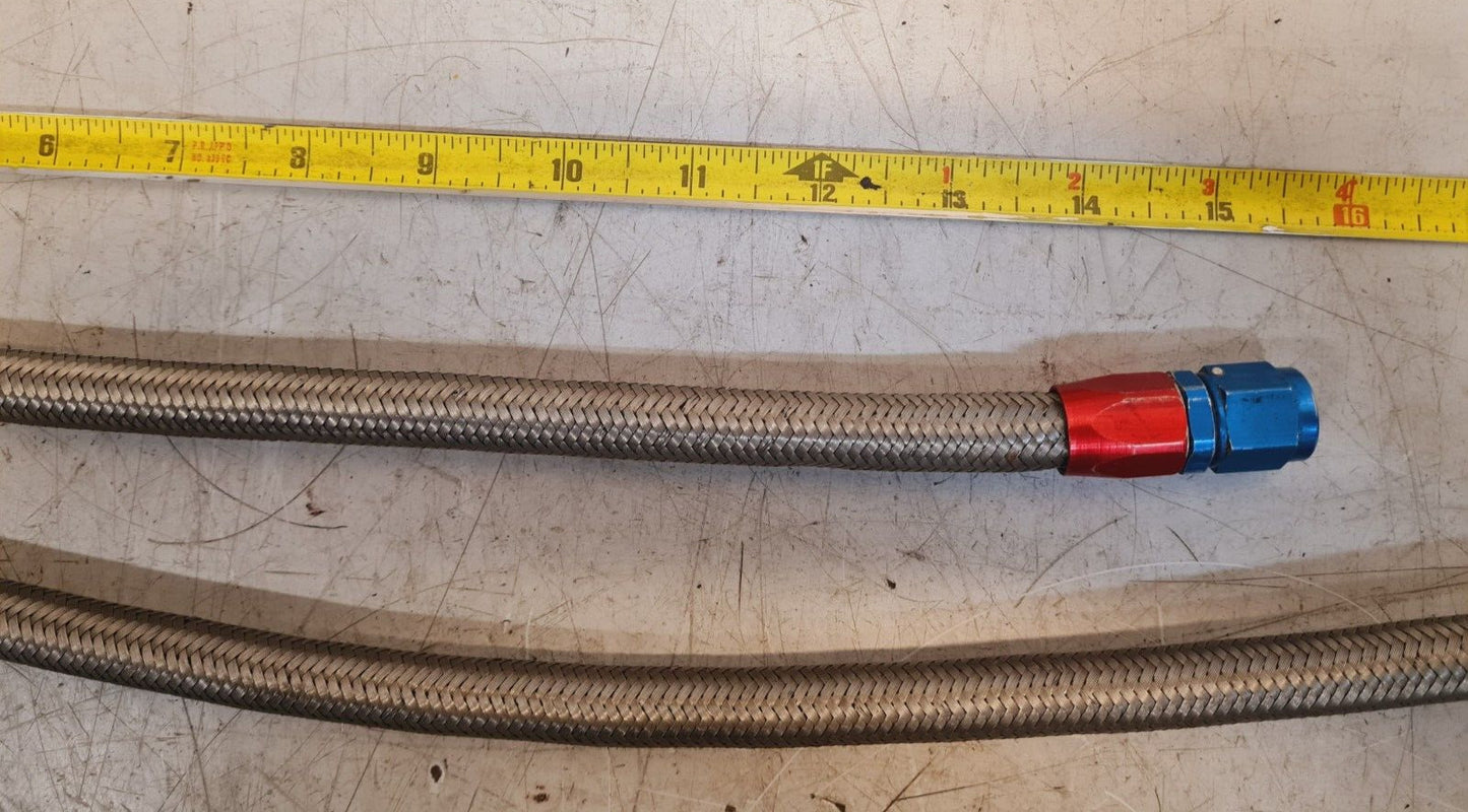 2 Qty of Ducati Racing Corsa Oil Cooler Hoses 17.5" Length | 11.5" Length(2 Qty)