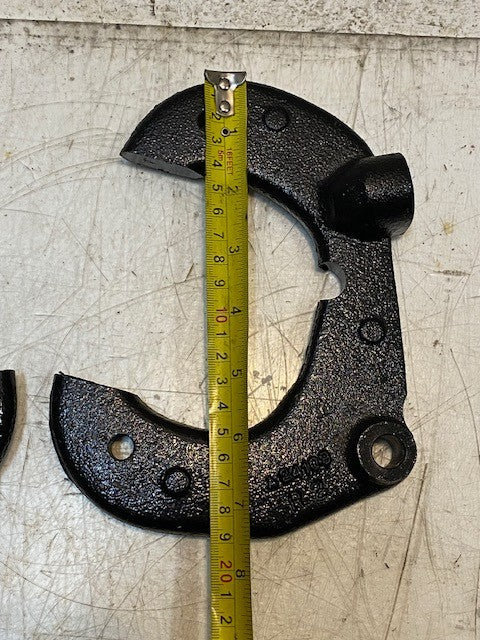 2 Quantity of Pair of L&R Forged Steel Caliper Brackets A24108/A24109 (2 Qty)