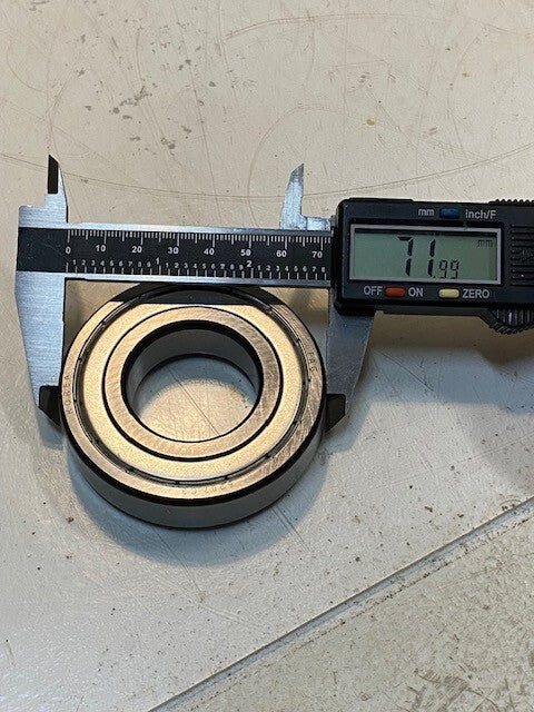 7 Quantity of FAG 6207C3 Bearings 72mm OD 35mm Bore 17mm Thick (7 Quantity)
