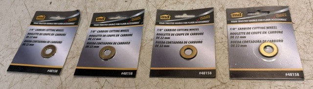 4 Quantity M-D Building Products 7/8 In Tungsten Carbide Cutting Wheel 48158