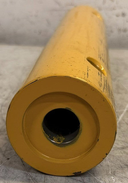 Yellow Painted Hydraulic Cylinder Barrel 15-1/8 In Length 3 In Wide Heavy Duty