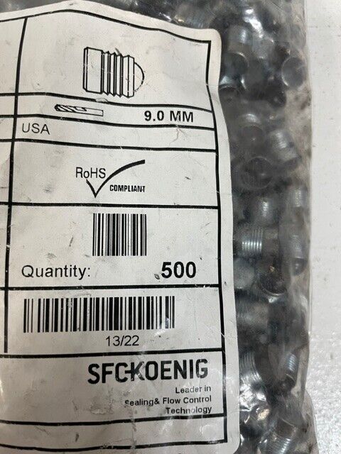 500 Pcs. Koenig Expander 9.0mm MB 850-090 | 300133415