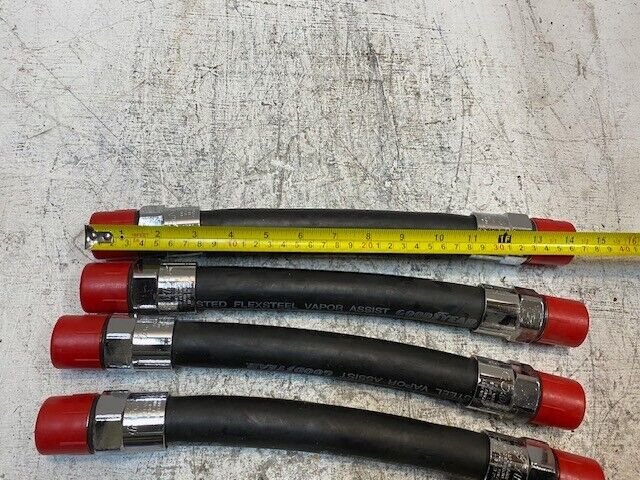 4 Qty of Goodyear Vapor Assist Recovery Hose 14" Long 31mm OD 1725, 6-05 (4 Qty)